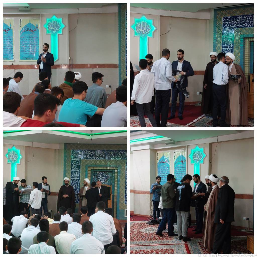 مراسم تقدیر از فعالین حوزه پرورشی