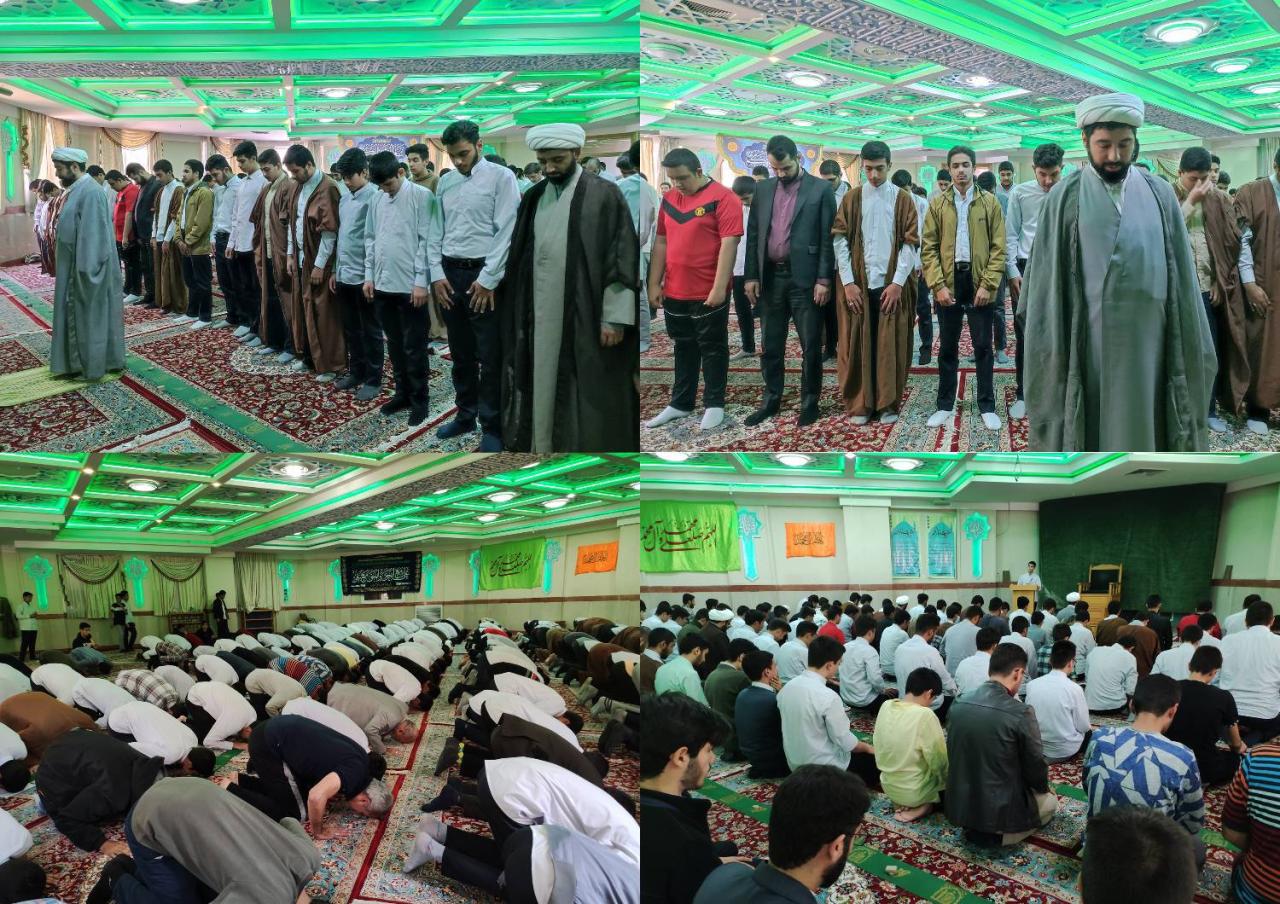 اقامه نماز آیات